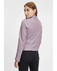 Gipsy Giacca donna in pelle Lilla