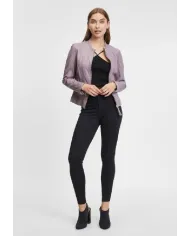 Gipsy Giacca donna in pelle Lilla