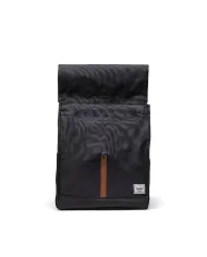 Herschel Zaino tessuto City Nero/Cuoio