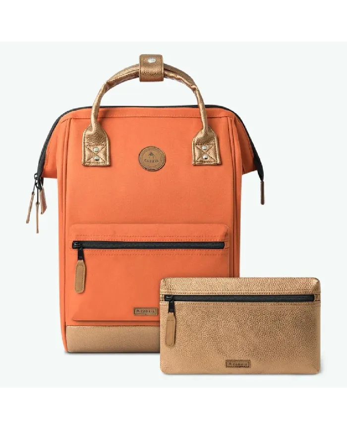 CABAIA Zaino Medio cordura Bogotà Arancio