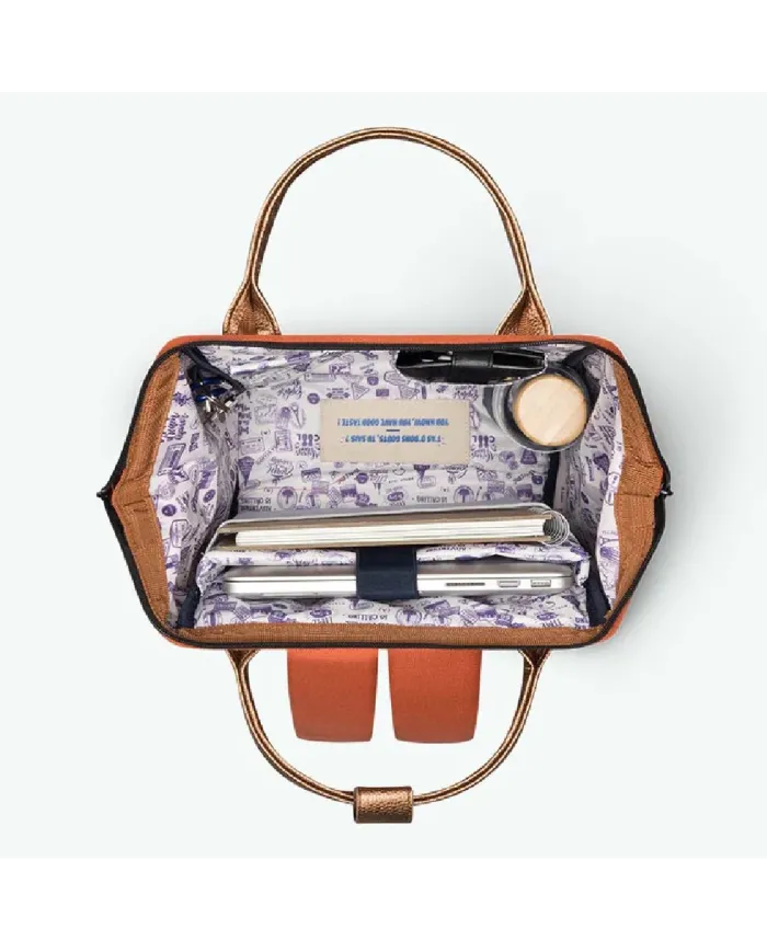 CABAIA Zaino Medio cordura Bogotà Arancio