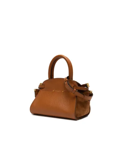 Gianni Chiarini Borsa a mano pelle e camoscio Farah Cuoio