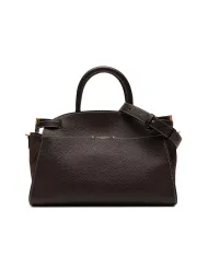 Gianni Chiarini Borsa grande pelle e camoscio Farah Testa moro