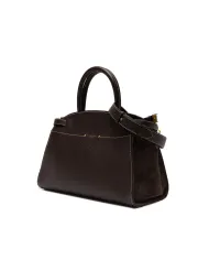 Gianni Chiarini Borsa grande pelle e camoscio Farah Testa moro