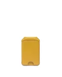 Piquadro Portacarte magsafe in pelle Blue square Giallo