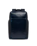 Piquadro Zaino pelle porta pc 15,6 Blue square