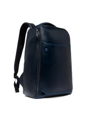 Piquadro Zaino pelle porta pc 15,6 Blue square