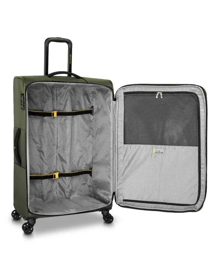 Roncato Trolley grande 4 ruote Metropolitan Travel Verde