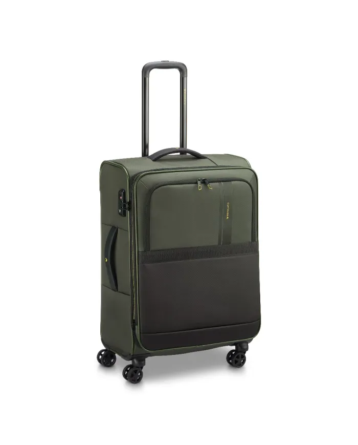 Roncato Trolley medio 4 ruote Metropolitan Travel Verde