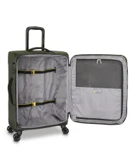 Roncato Trolley medio 4 ruote Metropolitan Travel Verde