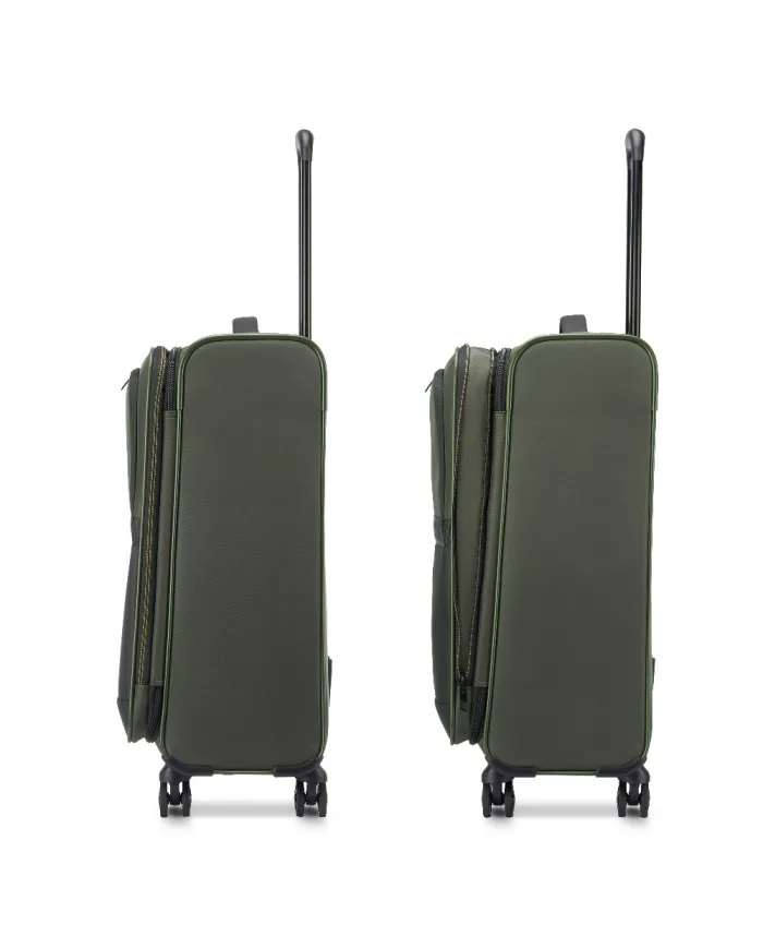 Roncato Trolley medio 4 ruote Metropolitan Travel Verde