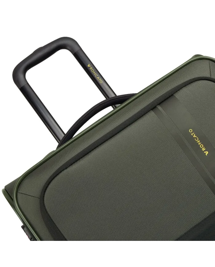 Roncato Trolley medio 4 ruote Metropolitan Travel Verde