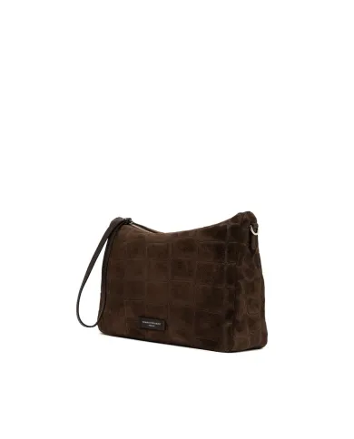 Gianni Chiarini Borsa grande scamosciata Nora pouch Testa moro