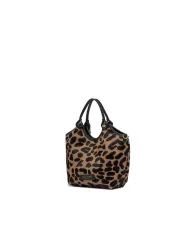 Gianni Chiarini Borsa piccola cavallino Dua Maculato/Nero