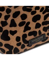 Gianni Chiarini Borsa piccola cavallino Dua Maculato/Nero