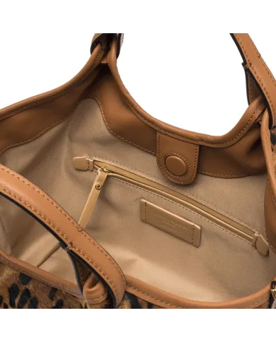 Gianni Chiarini Borsa media cavallino Dua Cuoio/Nero