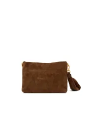 Gianni Chiarini Pochette in camoscio Brenda Cognac