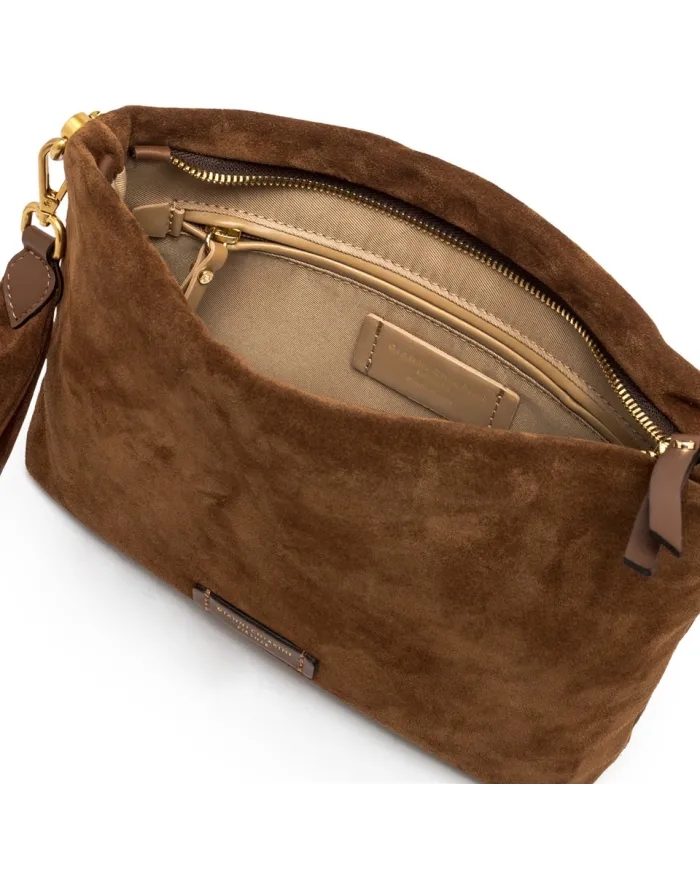 Gianni Chiarini Pochette in camoscio Brenda Cognac
