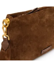 Gianni Chiarini Pochette in camoscio Brenda Cognac