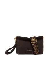 Gianni Chiarini Pochette in camoscio Brenda Testa moro