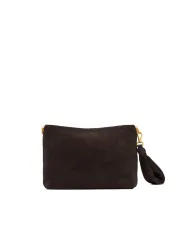 Gianni Chiarini Pochette in camoscio Brenda Testa moro