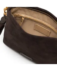 Gianni Chiarini Pochette in camoscio Brenda Testa moro