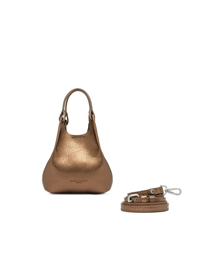 Gianni Chiarini Borsa piccola in pelle Dua Bronzo