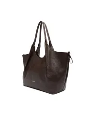 Gianni Chiarini Borsa grande in pelle Dua Testa moro