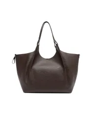 Gianni Chiarini Borsa grande in pelle Dua Testa moro