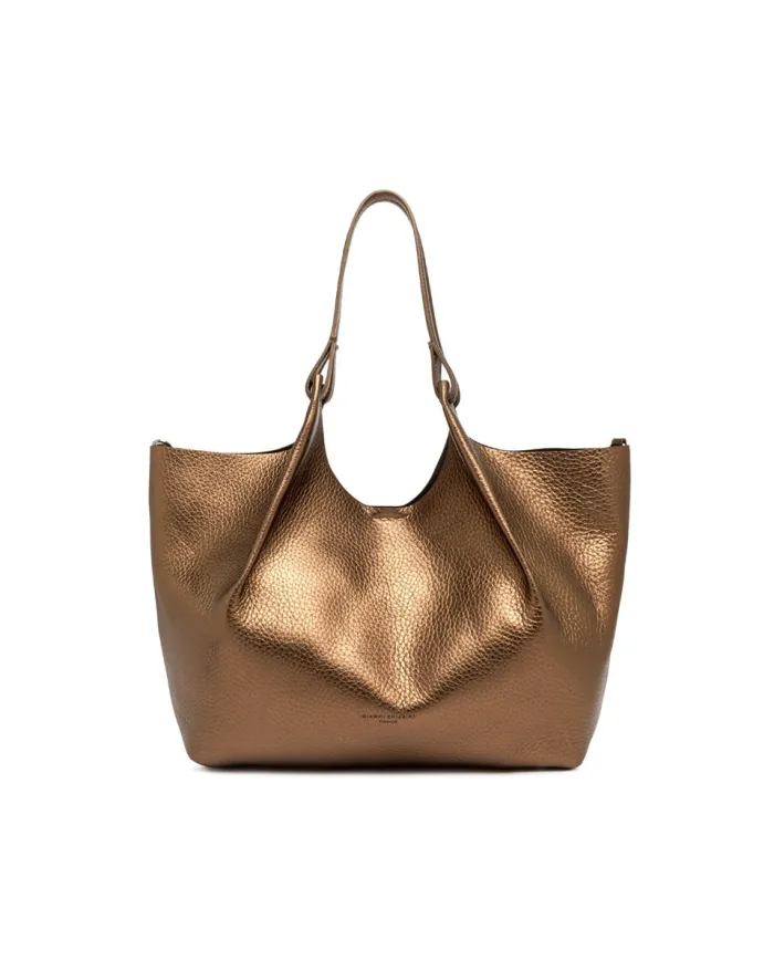 Gianni Chiarini Borsa grande in pelle Dua Bronzo