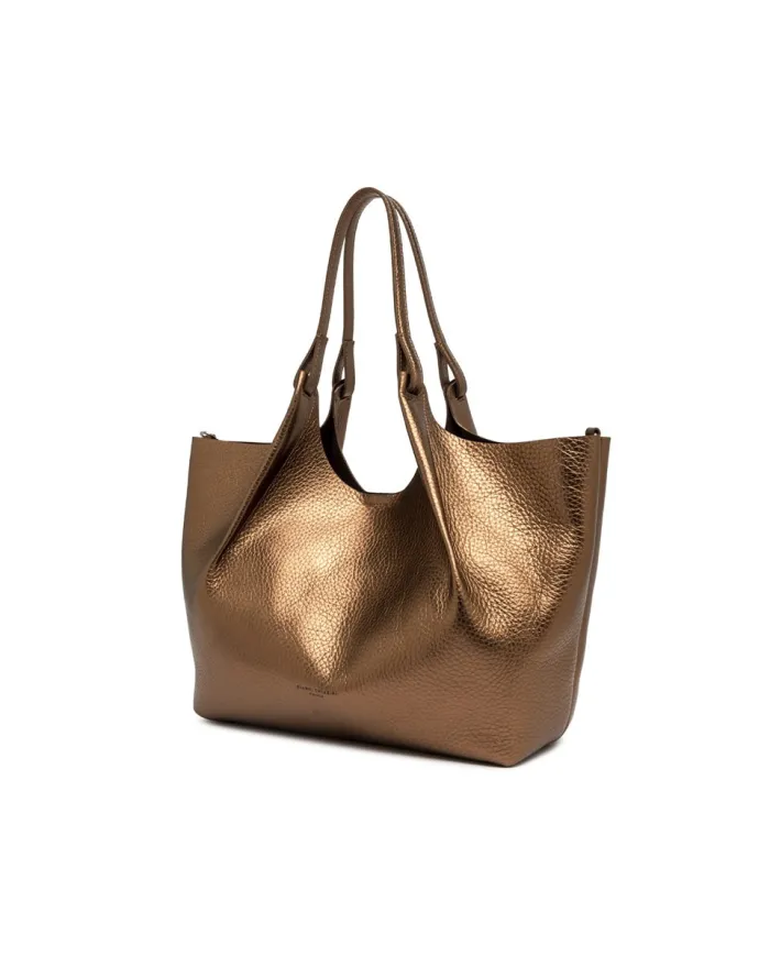 Gianni Chiarini Borsa grande in pelle Dua Bronzo