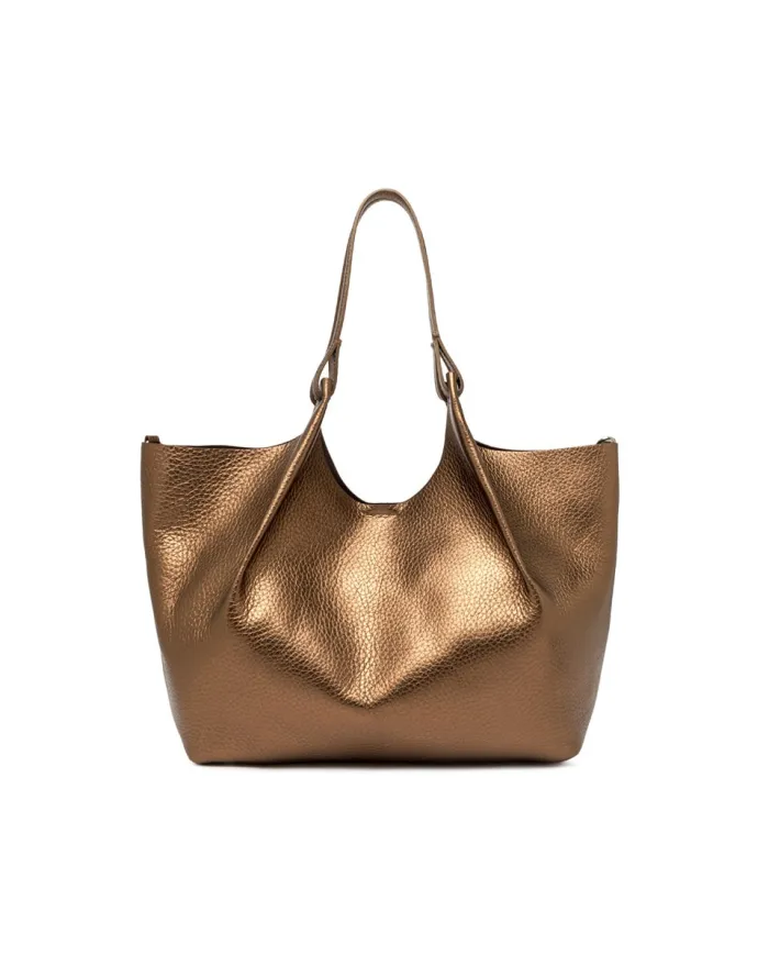 Gianni Chiarini Borsa grande in pelle Dua Bronzo
