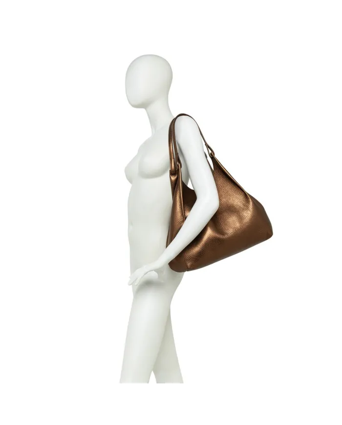 Gianni Chiarini Borsa grande in pelle Dua Bronzo