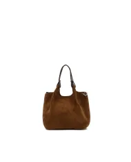 Gianni Chiarini Borsa piccola pelle scamosciata Dua Cognac