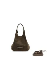Gianni Chiarini Borsa piccola pelle scamosciata Dua Cognac