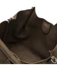 Gianni Chiarini Borsa a mano scamosciata Dua Cognac