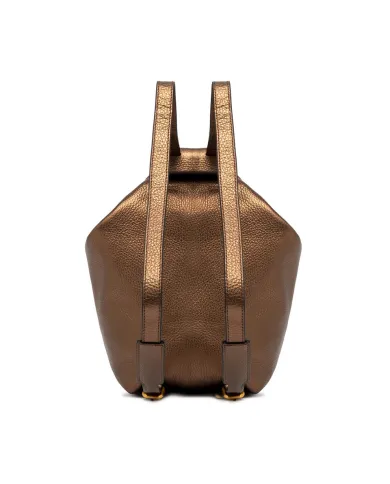 Gianni Chiarini Borsa zaino in pelle Guia Bronzo