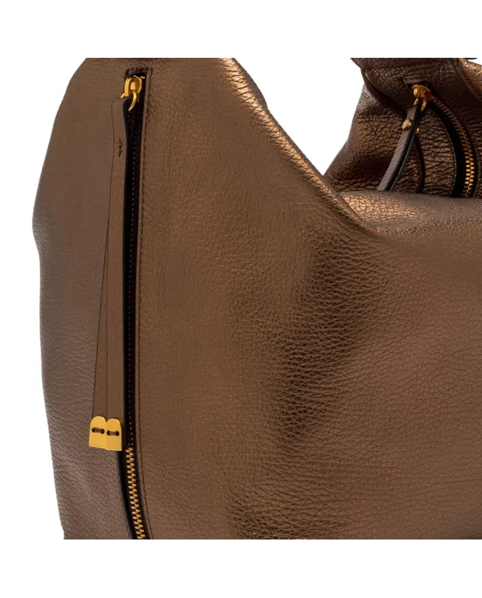 Gianni Chiarini Borsa zaino in pelle Guia Bronzo