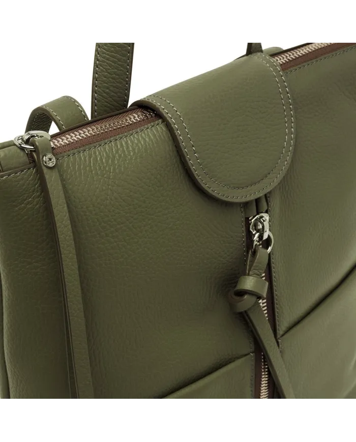 Gianni Chiarini Zaino in pelle Giada Verde