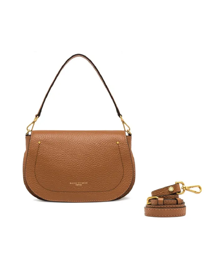 Gianni Chiarini Borsa piccola pelle e camoscio Olga Cuoio