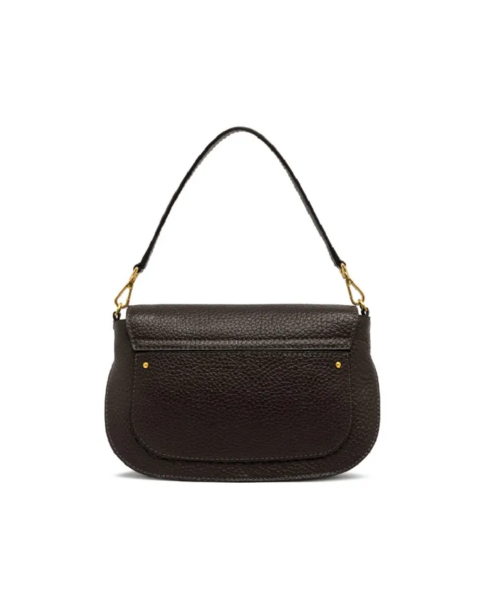 Gianni Chiarini Borsa piccola pelle e camoscio Olga Testa moro