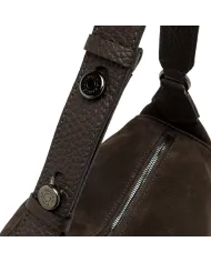 Gianni Chiarini Borsa pelle nabuk Charlotte Testa moro