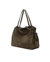 Gianni Chiarini Borsa grande pelle scamosciata Janis Cognac Gianni Chiarini Borsa grande pelle scamosciata Janis Cognac