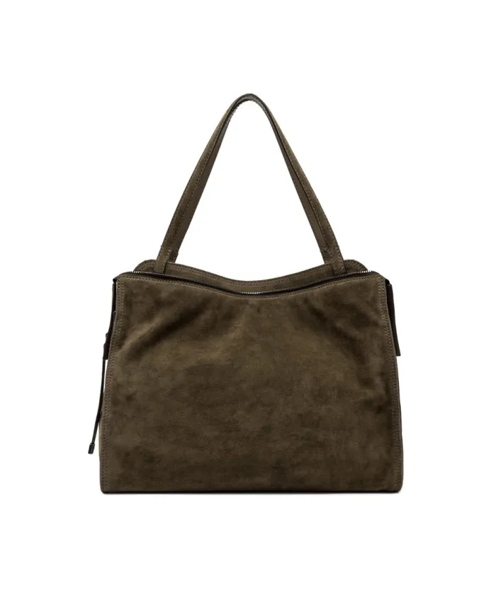 Gianni Chiarini Borsa grande pelle scamosciata Janis Cognac Gianni Chiarini Borsa grande pelle scamosciata Janis Cognac