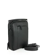 Gianni Conti Borsa uomo in pelle con manico Nero