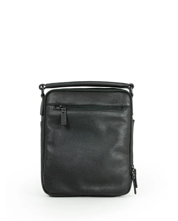 Gianni Conti Borsa uomo in pelle con manico Nero