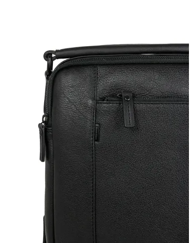 Gianni Conti Borsa uomo in pelle con manico Nero