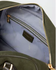 Nannini Borsa pelle scamosciata Micol Verde Nannini Borsa pelle scamosciata Micol Verde