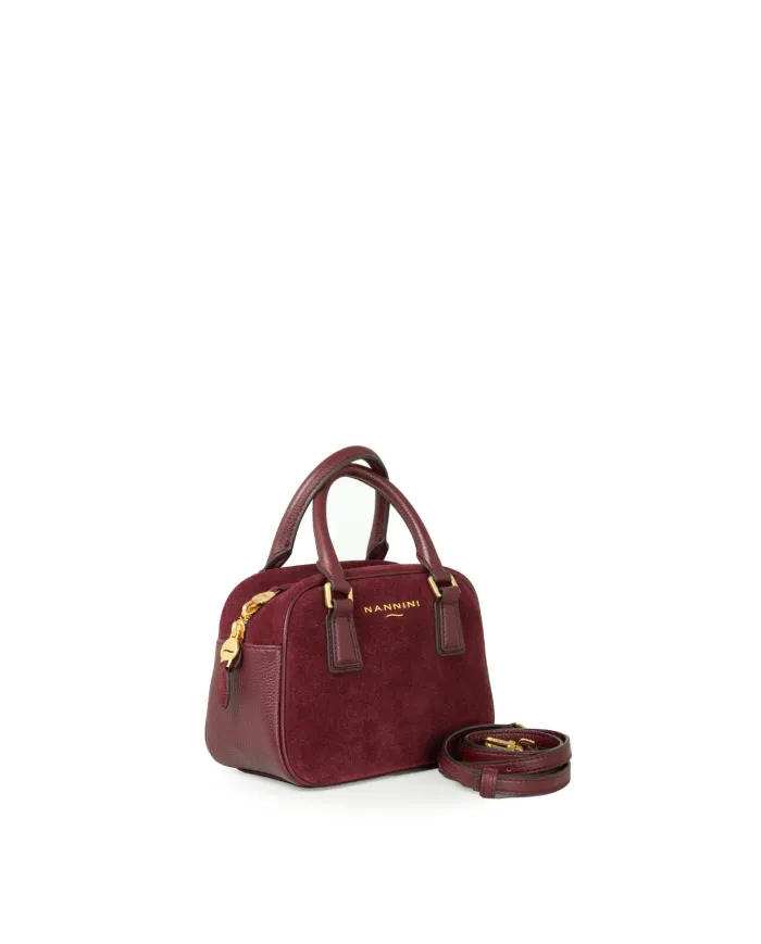 Nannini Borsa piccola scamosciata Micol Bordeaux Nannini Borsa piccola scamosciata Micol Bordeaux