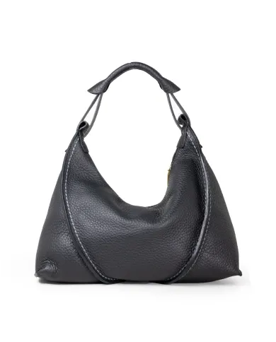 Visona Borsa a tracolla in pelle Nora Nero